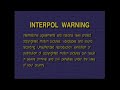 FBI Warning 2001