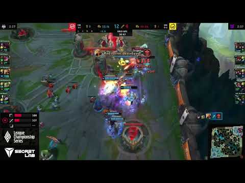 100T DOUBLELIFT ZERI UNOFFICIAL PENTAKILL - 100 THIEVES VS DIGNITAS | #lcs
