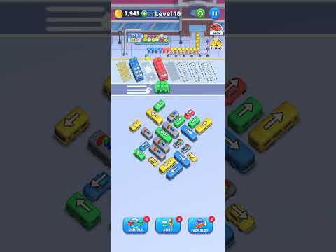 Bus Craze Levels 16 -17 GAME Walkthrough | Traffic Jam Puzzle - YouTube