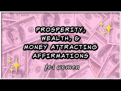 ✨Wohlstand, Reichtum und Geld anziehende Affirmationen | Positive geführte Meditation | 432 Hz