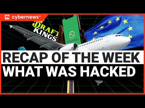 DraftKings, WhatsApp, EU Parliament | Weekly Cybersecurity News (November 21st - 25th)