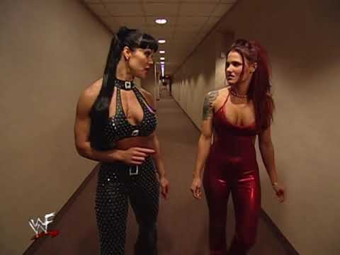 Backstage Segment Chyna and Lita Smackdown 4/20/2000