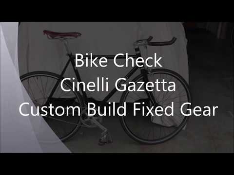 Bike Check Cinelli Gazetta - Custom Fixed Gear