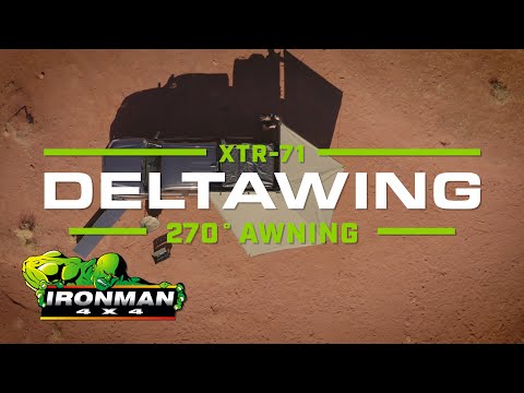 The Deltawing XTR-71 | 270 Degree Freestanding Awning | Ironman 4x4 America