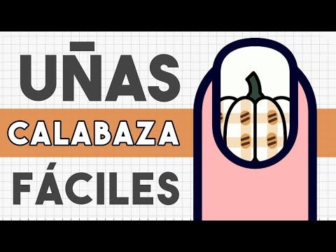 HACIENDO ESMALTE CASERO 💅🏻 UÑAS CALABAZA FÁCILES