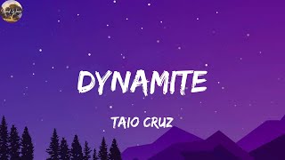 Taio Cruz - Dynamite (Lyrics)