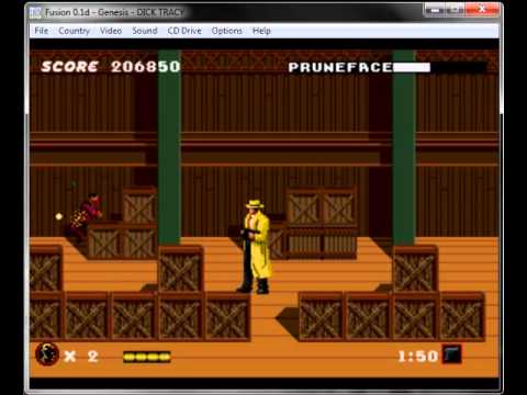 Dick Tracy Megadrive