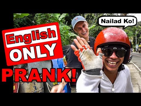ENGLISH ONLY PRANK in CEBU PHILIPPINES! // Budots Dance