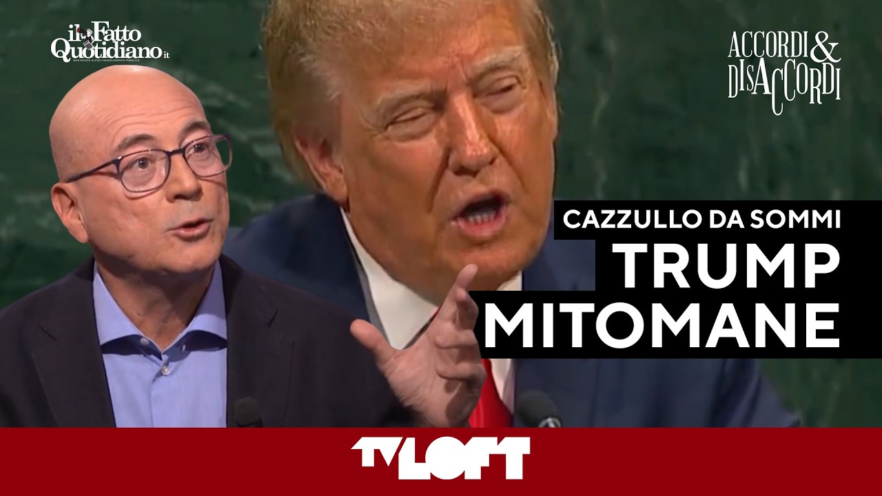 Cazzullo su Trump: "Narcisismo, mitomania e arroganza. Una cosa penosa e pericolosa"