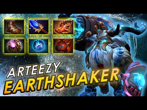 Earthshaker POS 1? Arteezy Earthshaker gameplay Dota 2 Pro Highlights