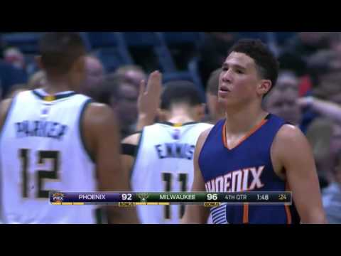 Devin Booker Finger Roll