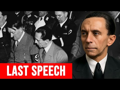 The Last Speech of Goebbels: Nazi Propaganda’s Dark Genius - 21 April 1945