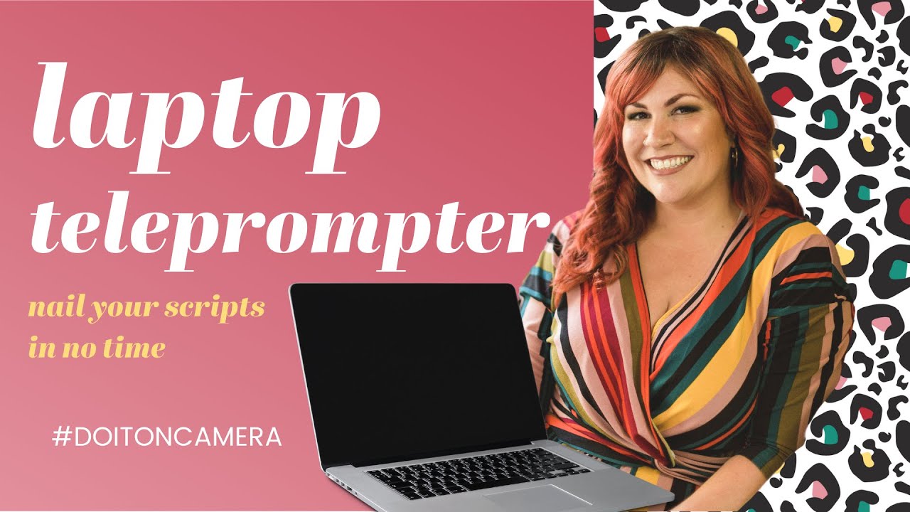 Laptop Teleprompter: Nail Your Scripts In No Time