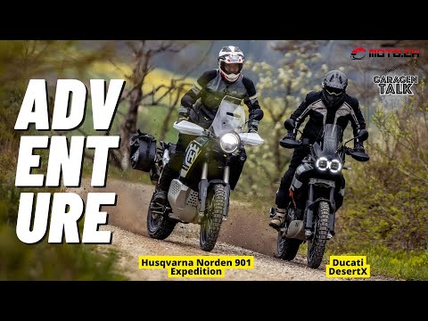 Adventure-Enduro-Vergleich: Ducati DesertX vs. Husqvarna Norden 901 Expedition