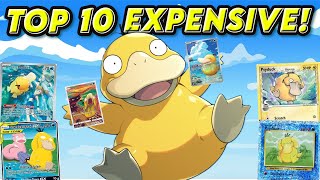 Top 10 EXPENSIVE Psyduck Pokemon Cards!