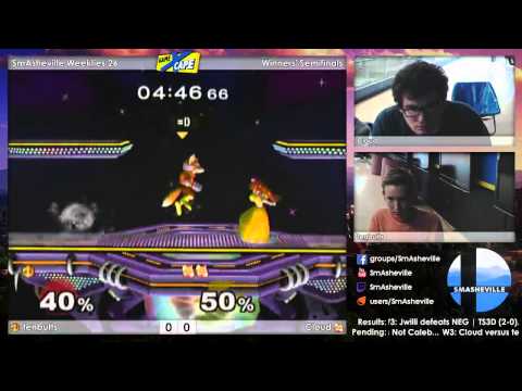 SW26 Winners' Semifinals - tenbutts (Peach) vs Cloud (Fox)