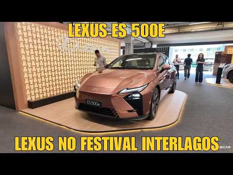 Lexus ES 500e - Novidades da Lexus no Festival Interlagos