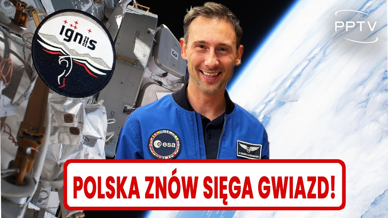 PP-TV Info: Dr Sławosz Uznański – pierwszy Polak na ISS od dekad spotyka Polonię w Kolonii!