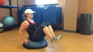 BOSU V-Ups