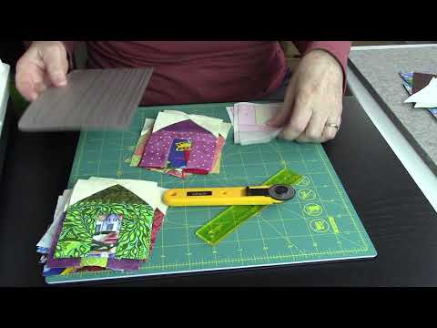 Paper Piecing Tutorial, New and Improved with Phyllis for Mad Moody Quilting Fabrics