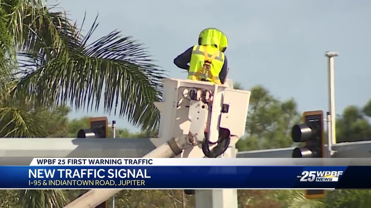 New signal ramp to Indiantown Rd. in Jupiter causing severe delays for drivers