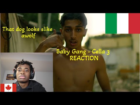 Baby Gang - Cella 3 | ITALIAN RAP (REACTION!!!)