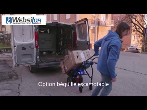 donkey light 130kg diable monte escaliers electrique motorise