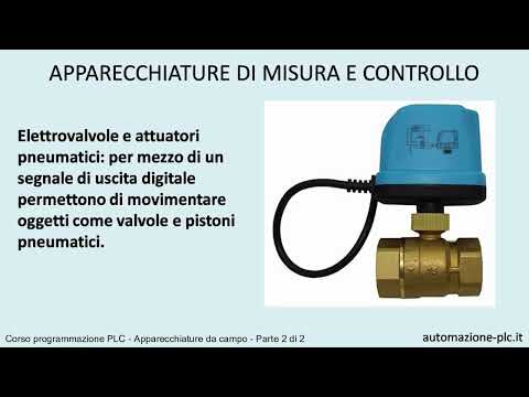 Corso pratico di PLC - le apparecchiature da campo - parte 2 di 2