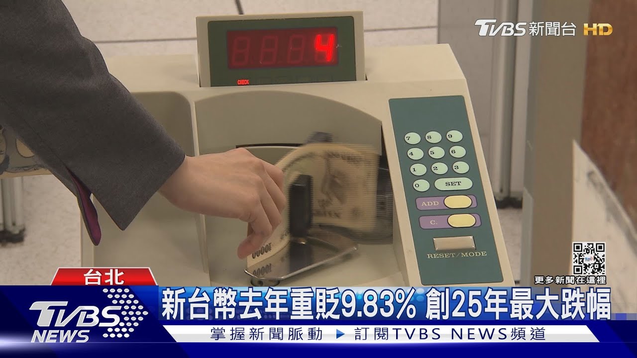 2022新台幣為何創25年最大跌幅? 專家:今年大幅走升有難度