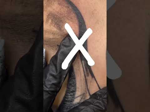 How to pack color into the skin? How to fill the black ink for tribal?#tattootips #tattooschool