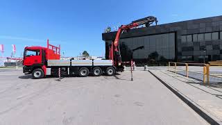 MAN TGS 35.400 8×4 Palfinger PK 34002 Cran Winch