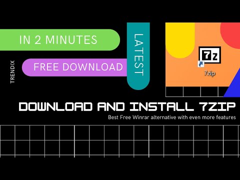 How to Install 7zip Latest Version 2021
