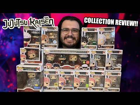 MY JUJUTSU KAISEN FUNKO POP COLLECTION | Funko Pop Set Unboxing & Review
