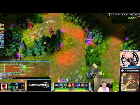 TSM Bjergsen Lee Sin Jungle [Challenger Ranked solo queue mid]