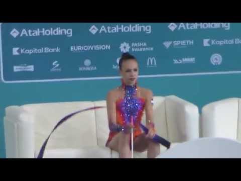 Míra Váray (Junior) Ribbon - European Championships Baku 2014