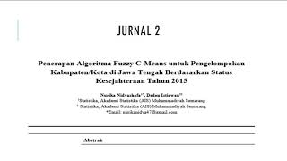 Teknik data mining, klasifikasi dan clustering