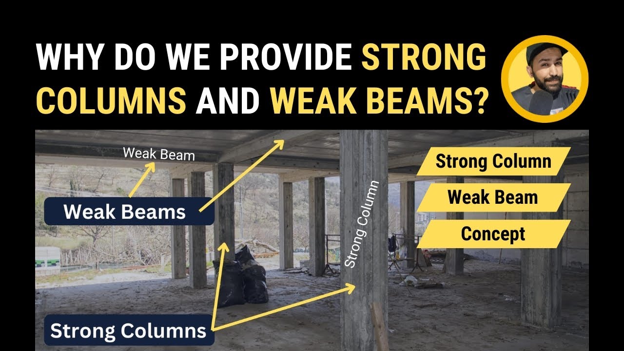 Why do we provide strong Columns & Weak Beams? | Strong Column-Weak Beam Concept | Civil Tutor