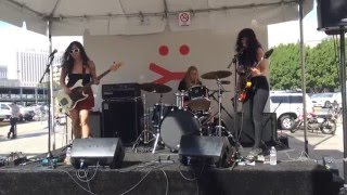 L.A. WITCH-Get Lost Live at the LA Art Book Fair February 14, 2016