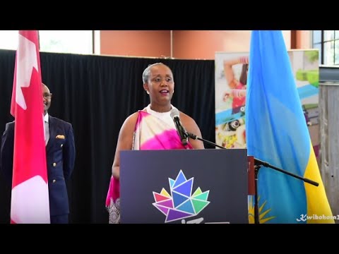 Kwibohora23 Ottawa-Canada Mme Shakilla Umutoni Chargé d'Affaire