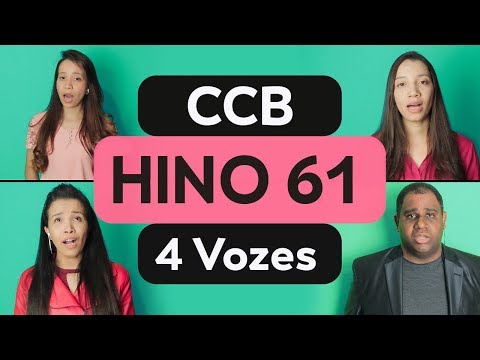 HINO CCB 61 - A minha alma deseja ver -Te - Acapella - Com Familia Nogueira