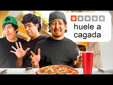 I TRIED THE WORST RESTAURANTS IN MY CITY 🤢😭☣️