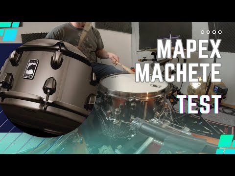 Mapex BPST4651LN Black Panther Machete 14x6.5" Steel Snare Drum 2010s - Brushed Nickel Over Steel - RARE ! image 14