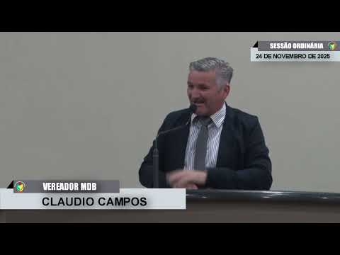 CMBTE - USO DE TRIBUNA PELO VEREADOR CLAUDIO CAMPOS - MDB