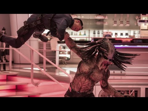 Depredador despierta en laboratorio| El Depredador (2018) Español Latino