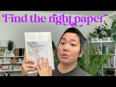Choosing The Right Paper For You - Watercolor Problem Solved Ep. 1