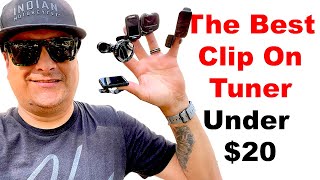 The Best Clip On Tuner Under 20 Dollars - Guitar Tuners Part