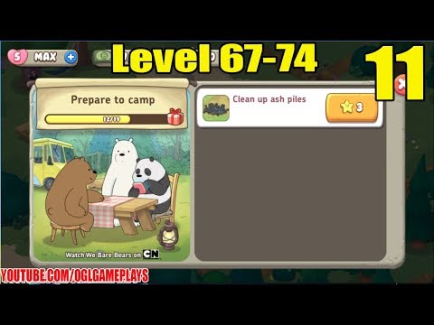 We Bare Bears Match 3 Repairs Gameplay #11 (Level 67-74)