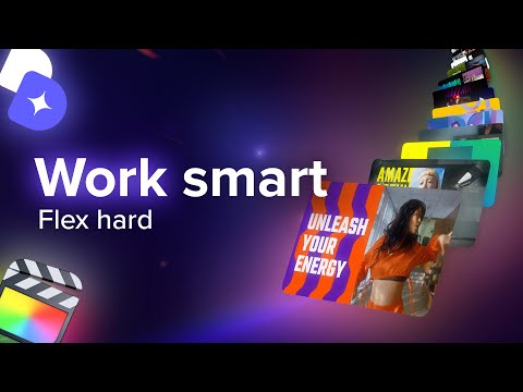 Work smart, flex hard! 100+ templates join DesignStudio — MotionVFX