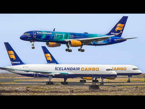 🇮🇸 200 PLANES in 3 HOURS | Reykjavik Keflavik Airport Plane Spotting Iceland + Plane I.D [KEF/BIKF]