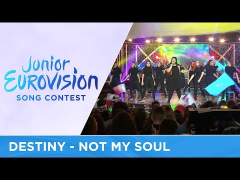 Destiny Chukunyere - Not My Soul - LIVE - Junior Eurovision 2016